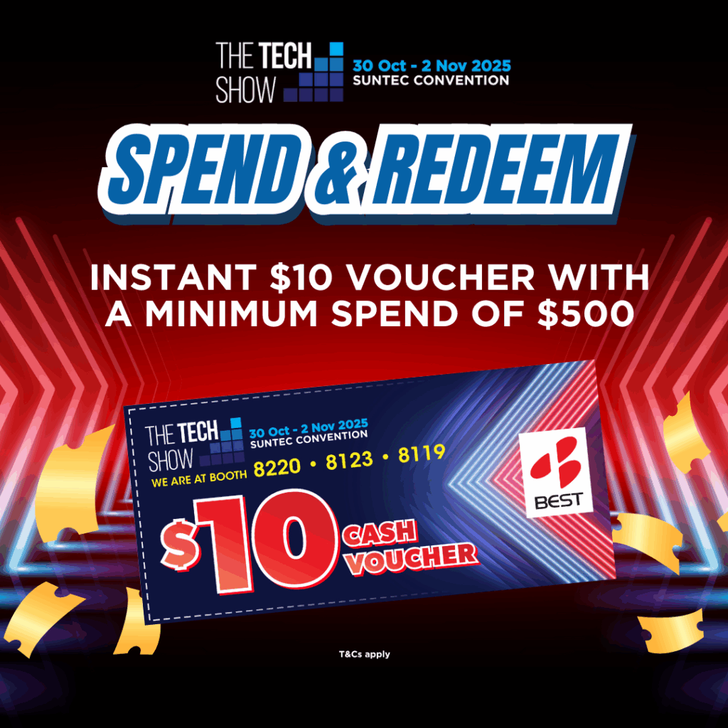 Spend & Redeem $10 Best Denki Voucher | The Tech Show 2025