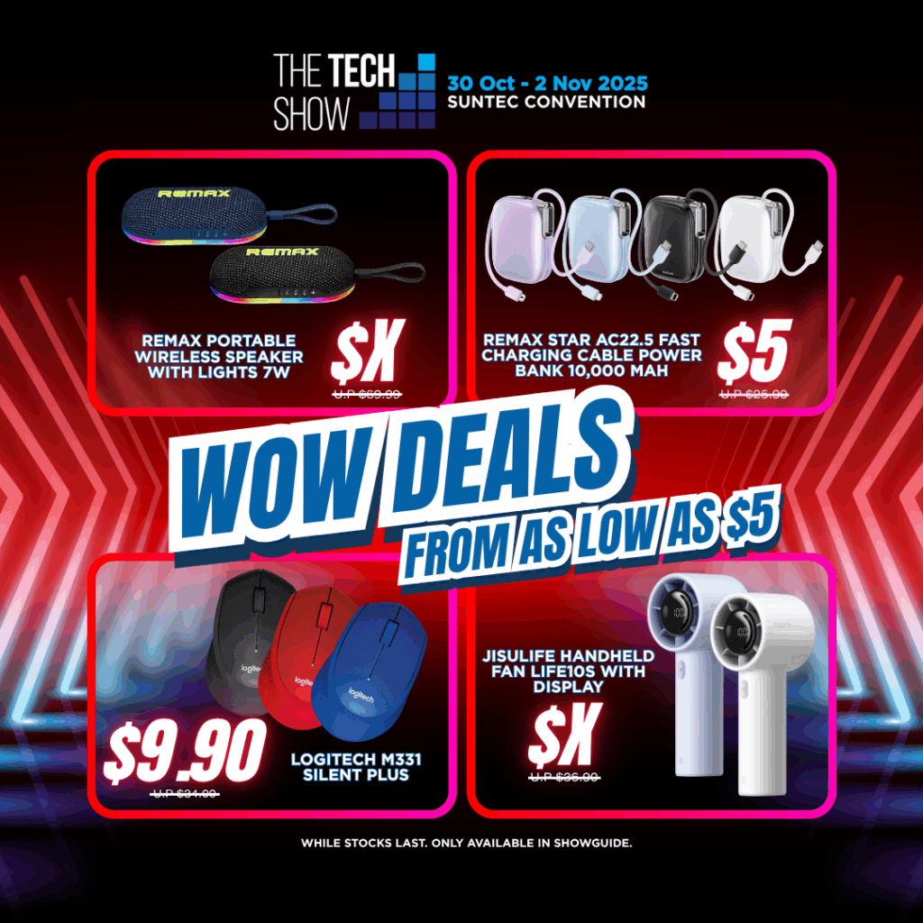 WOW Deals from as low as $5 | Remax Bluetooth Speaker | Remax Powerbank | Logitech Wireless Mouse | Jisulife Handheld Life10S fan