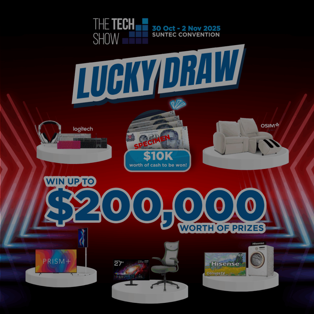 Up To $200,000 worth of prizes to be won at The Tech Show 2025Up To $200,000 worth of prizes to be won at The Tech Show 2025