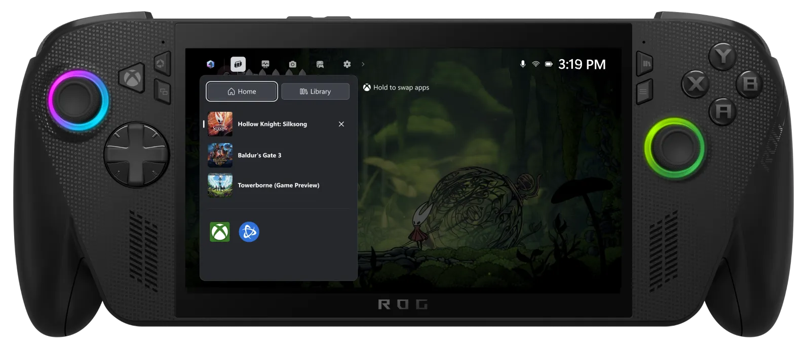 The ASUS ROG Xbox Ally X is a collaboration between ASUS and Xbox to bring the most powerful portable gaming PC with steam capabilities for PC Gamers.