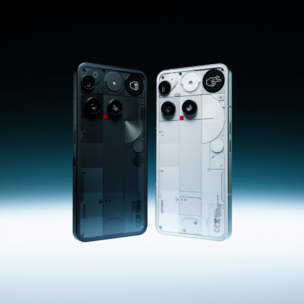 Nothing Phone 3 smartphone with transparent design for minimalist users in Singapore