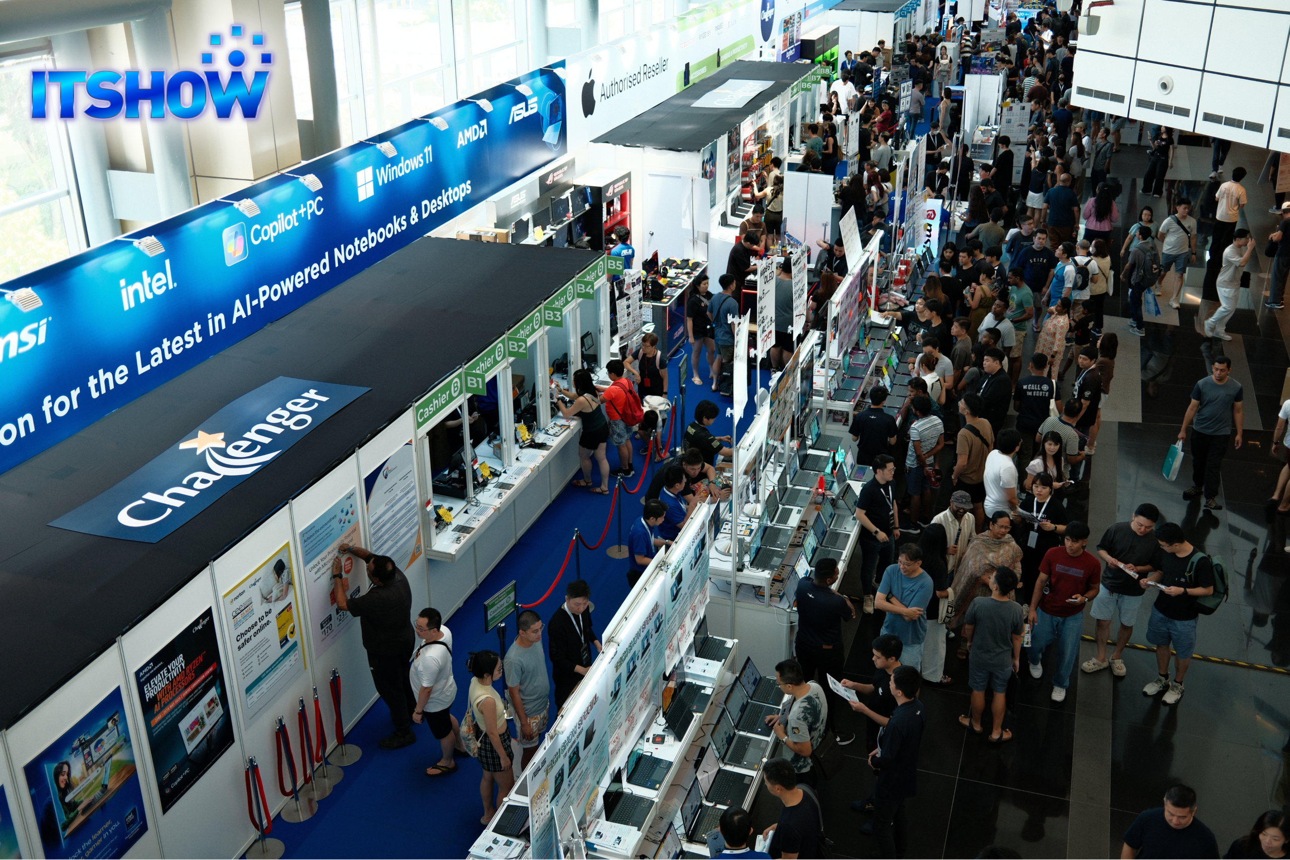 Challenger at IT SHO, CEE, COMEX in 2025 and 2026 Singapore | Trusted Partner For Tech Products For The Largest Tech Show in Singapore