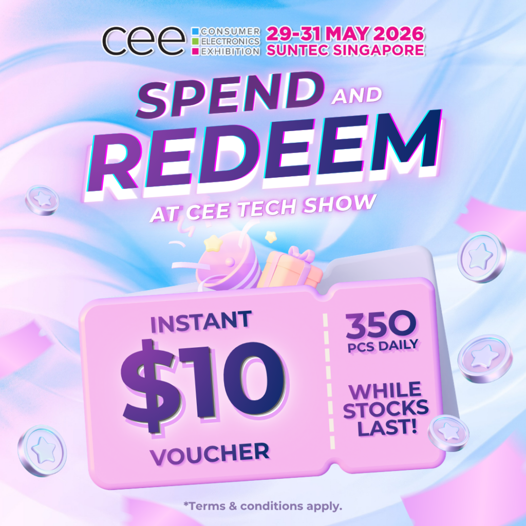 Spend and redeem at CEE tech show 2026 | Redeem $10 challenger or best denki vouchers when you spend $500 or more